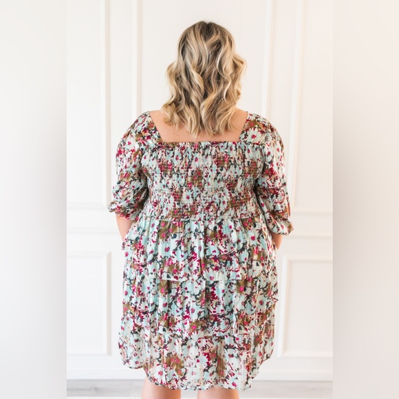 Floral Mini Dress - Picture 6 of 10